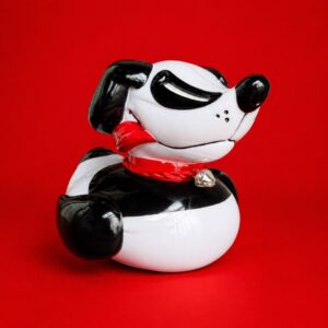 GamDouDuck × Chaigo the Stray — Black & White Colorway