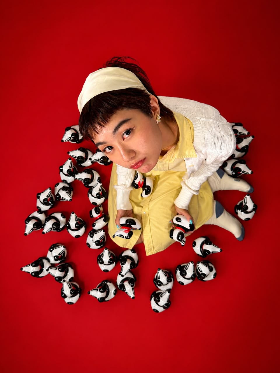 GamDouDuck × Chaigo the Stray — Black & White Colorway - Image 8