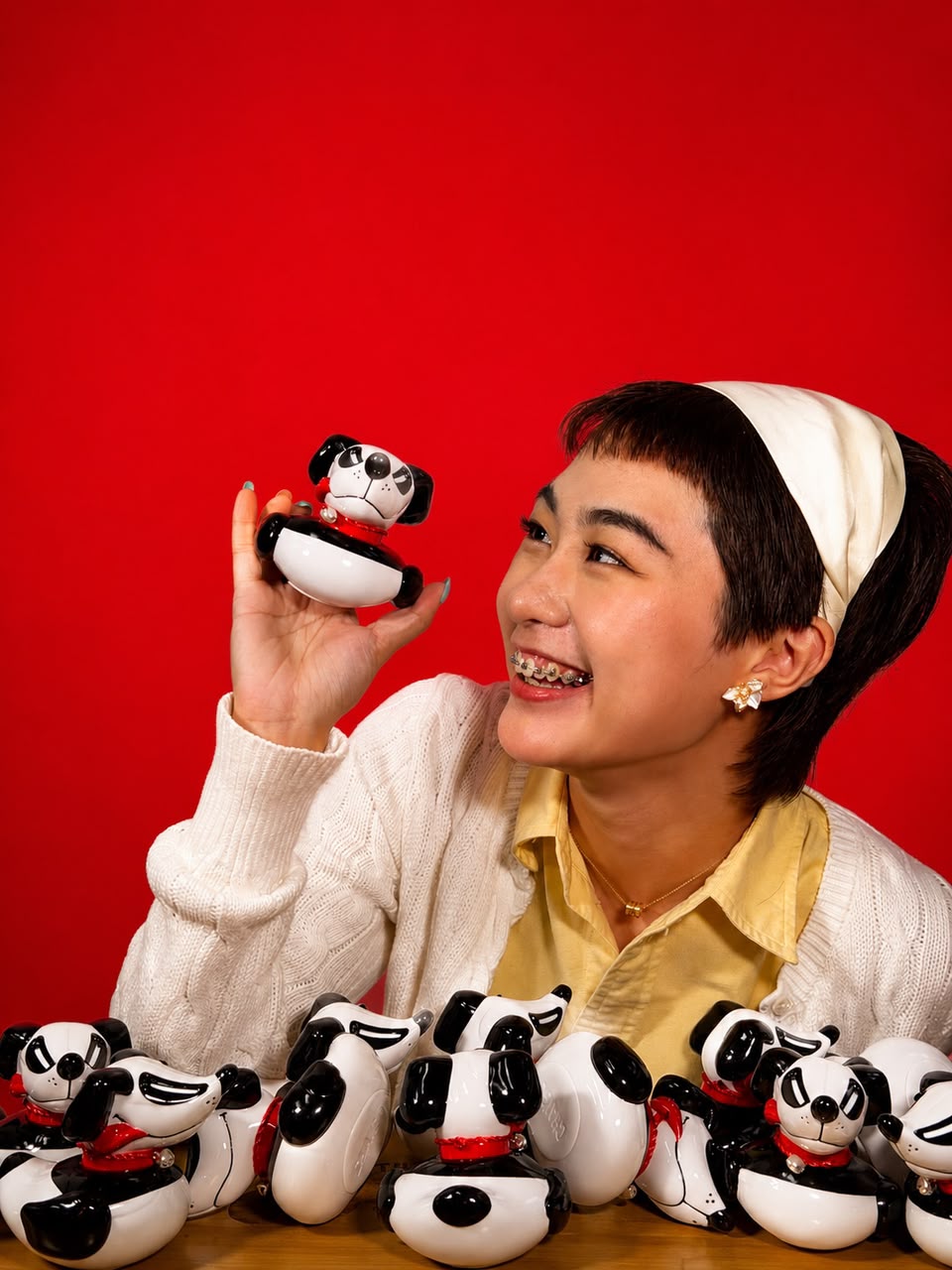 GamDouDuck × Chaigo the Stray — Black & White Colorway - Image 9
