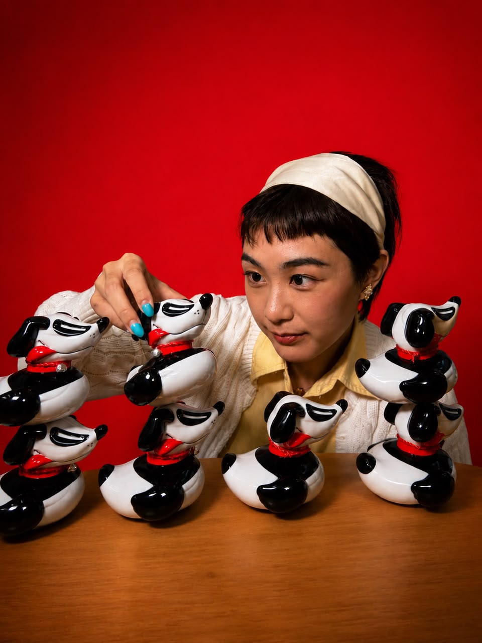 GamDouDuck × Chaigo the Stray — Black & White Colorway - Image 10